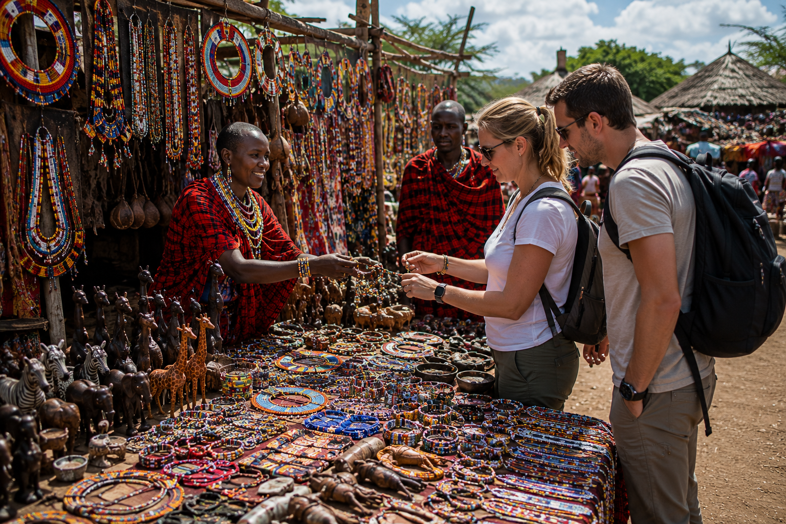 Maasai Artisan Market Experience